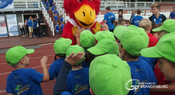 Teilnahme an der jährlichen Bummi-Olympiade mit Fritzi